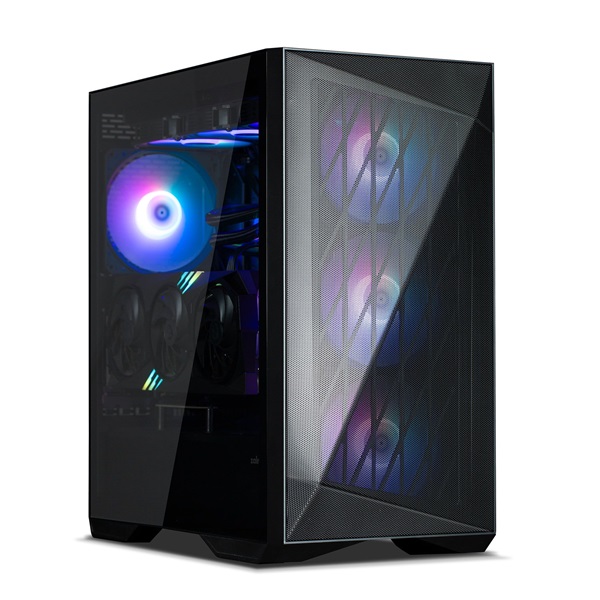 Zalman Z9 ICEBERG MS fekete (táp nélküli) ablakos ATX ház - Image 1