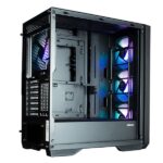 Zalman Z9 ICEBERG MS fekete (táp nélküli) ablakos ATX ház - Image 4