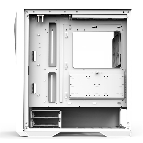 Zalman Z9 Iceberg MS White fehér (táp nélküli) ablakos E-ATX ház - Image 8