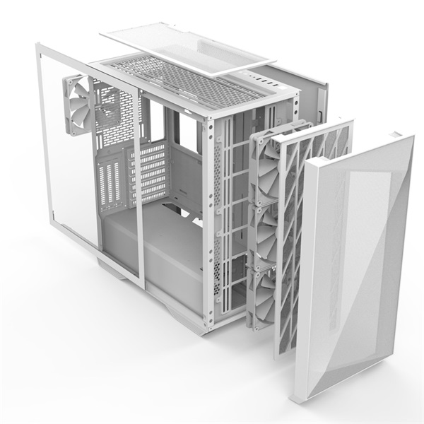 Zalman Z9 Iceberg MS White fehér (táp nélküli) ablakos E-ATX ház - Image 9