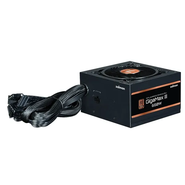 Zalman ZM650-GV3 650W 80+ Bronze ventillátorral dobozos tápegység - Image 5