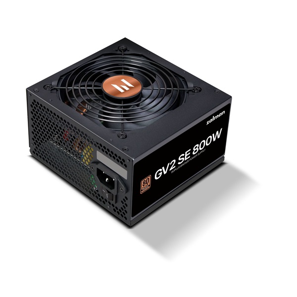 Zalman ZM800-GV2SE 800W 80+ Bronze ventillátorral dobozos tápegység - Image 1