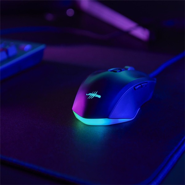 uRage 00217845 REAPER 800 8K fekete optikai gamer egér - Image 3