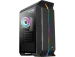 Számítógépház Aerocool Gladiator Duo ARGB ATX Fekete Edzett üveg