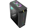 Számítógépház Aerocool Gladiator Duo ARGB ATX Fekete Edzett üveg - Image 4