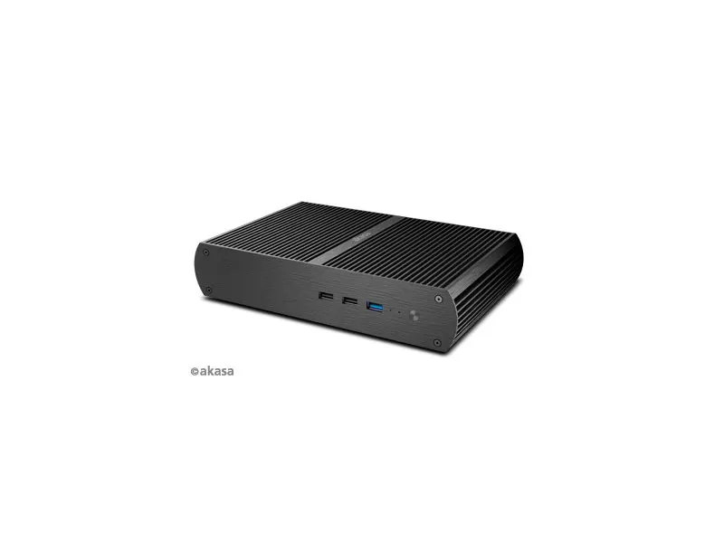 Számítógépház Akasa Tesla UCFF NUC OEM fekete