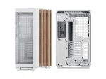 Számítógépház APNX V1 midi, edzett üveg, fehér-fa - Image 5