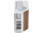 Számítógépház APNX V1 midi, edzett üveg, fehér-fa - Image 6