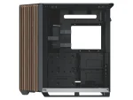 Számítógépház APNX V1 midi, edzett üveg, fekete-fehér-fa - Image 10