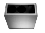 Számítógépház Jonsbo UMX4 ATX Ezüst Edzett üveg - Image 3