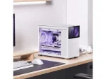 Számítógépház Jonsbo D31 MESH KIJELZŐS mATX, Edzett üveg Fehér - Image 10