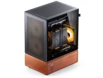 Jonsbo T7 ház, Midi-Tower, mATX, edzett üveg - fekete - Image 2