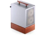 Jonsbo T7 ház, Midi-Tower, mATX, edzett üveg - ezüst - Image 4
