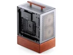 Jonsbo T7 ház, Midi-Tower, mATX, edzett üveg - ezüst - Image 5