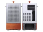 Jonsbo T7 ház, Midi-Tower, mATX, edzett üveg - ezüst - Image 10