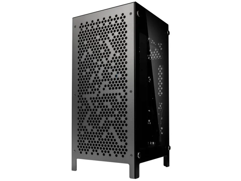Számítógépház Kolink Rocket Complex ITX Edzett üveg Gunmetal