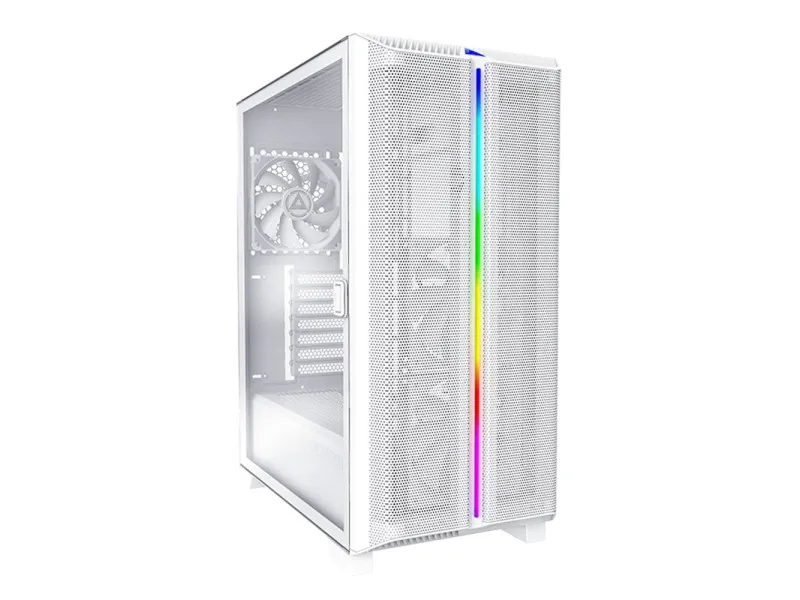 Számítógépház Montech SKY ONE Lite ARGB ATX Fehér Edzett üveg