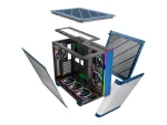 Számítógépház Montech KING 95 PRO Midi torony, ARGB, edzett üveg, "Berliner Blau" - Image 10