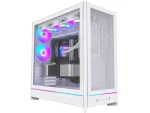 Montech HS01 ház, ATX, aRGB, edzett üveg, fehér - Image 3