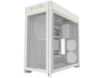 Montech HS01 ház, ATX, aRGB, edzett üveg, fehér - Image 4