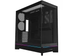 Számítógépház Montech HS02 PC Ház, Midi-Tower, ATX, Edzett Üveg, ARGB - Fekete - Image 2
