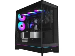 Számítógépház Montech HS02 PC Ház, Midi-Tower, ATX, Edzett Üveg, ARGB - Fekete - Image 3