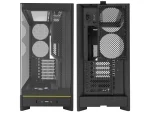 Számítógépház Montech HS02 PC Ház, Midi-Tower, ATX, Edzett Üveg, ARGB - Fekete - Image 7