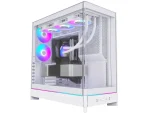 Számítógépház Montech HS02 PC Ház, Midi-Tower, ATX, Edzett Üveg, ARGB - Fehér - Image 3