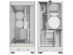 Számítógépház Montech HS02 PC Ház, Midi-Tower, ATX, Edzett Üveg, ARGB - Fehér - Image 7