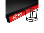 Gamer asztal Nitro Concepts D12 1160 x 750 mm Fekete/Piros - Image 6