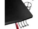 Gamer asztal Nitro Concepts D12 1160 x 750 mm Fekete/Piros - Image 8