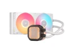Processzor hűtő Corsair iCUE LINK Titan 240 RX LCD RGB AIO- 240 mm, fehér - Image 3