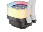 Processzor hűtő Corsair iCUE LINK Titan 240 RX LCD RGB AIO- 240 mm, fehér - Image 4
