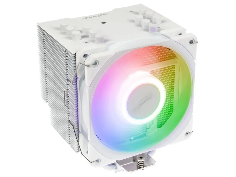 Processzor hűtő Alpenföhn Brocken 4 ARGB 12cm fehér