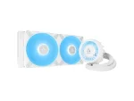 Processzor hűtő AIO Arctic Freezer III ARGB, 28cm, fehér - Image 4