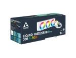 Processzor hűtő Arctic Liquid Freezer III Pro A-RGB 360 AiO - 360mm, fehér - Image 12