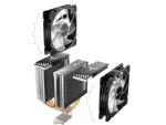 Processzor hűtő Jonsbo CR-2000GT Fekete ARGB PWM 2x12cm - Image 6