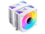 Processzor hűtő Jonsbo CR-3000 ARGB Dual torony, 2x120mm venti, Fehér - Image 2