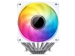 Processzor hűtő Jonsbo CR-3000 ARGB Dual torony, 2x120mm venti, Fehér - Image 3