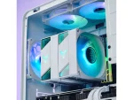Processzor hűtő Jonsbo CR-3000 ARGB Dual torony, 2x120mm venti, Fehér - Image 10