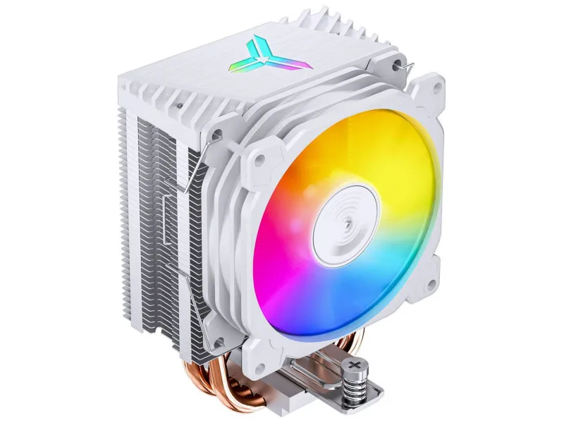Processzor hűtő Jonsbo CR-1400E CPU hűtő, 92 mm, ARGB - Fehér