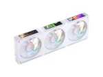 Jonsbo TF3-360SCB AiO vízhűtés, IPS képernyő + 3 képernyő – 360 mm, fehér - Image 6