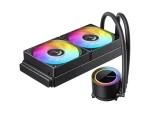 Jonsbo TG-240 AiO vízhűtés, ARGB – 240 mm, fekete - Image 7