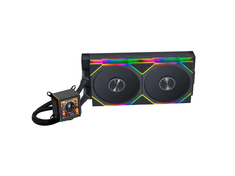 Processzor hűtő Lian Li GA2 LCD 280 TL Wireless - 280mm, fekete