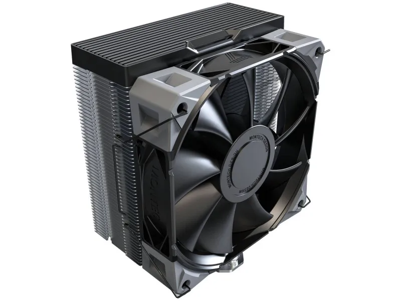 Montech NX400 Black CPU-hűtő - 120mm, fekete