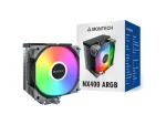 Montech NX400 CPU-hűtő, ARGB - 120mm, fekete - Image 7