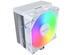 Montech NX400 White CPU-hűtő, ARGB - 120mm, fehér