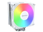 Montech NX400 White CPU-hűtő, ARGB - 120mm, fehér - Image 2