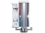 Montech NX400 White CPU-hűtő, ARGB - 120mm, fehér - Image 3