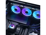 PHANTEKS Glacier One 420D30 X2 DRGB AiO CPU hűtő - 420mm, Fekete - Image 6